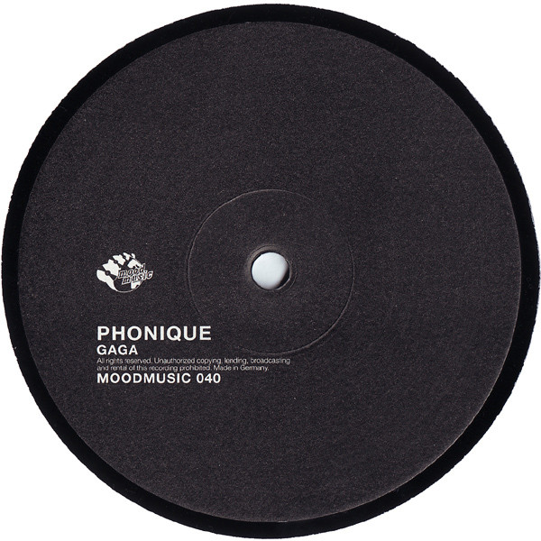 Phonique - Gaga | Moodmusic (MOOD 040) - 3