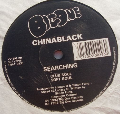 China Black - Searching | Big One Records (VV BIG 29) - 4 China Black - Searching | Big One Records (VV BIG 29) - 4