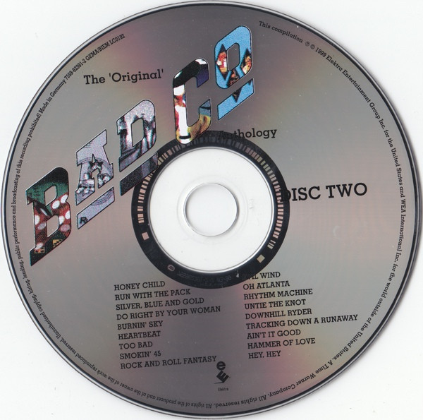 Bad Company - The 'Original' Bad Co Anthology | Elektra (7559-62391-2) - 4 Bad Company - The 'Original' Bad Co Anthology | Elektra (7559-62391-2) - 4