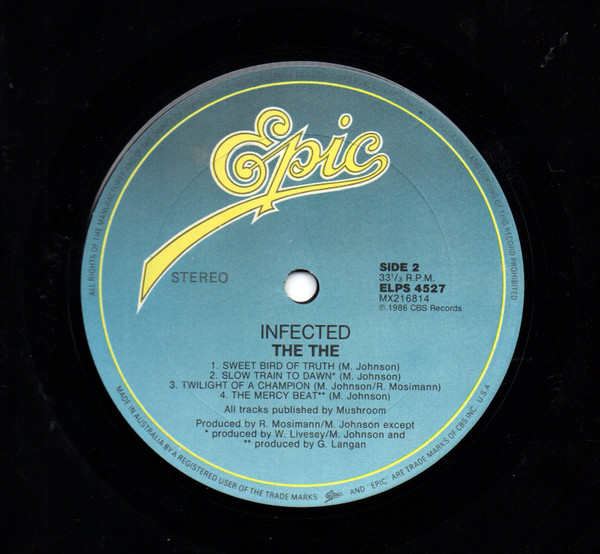 The The - Infected | Epic (ELPS 4527) - 4 The The - Infected | Epic (ELPS 4527) - 4