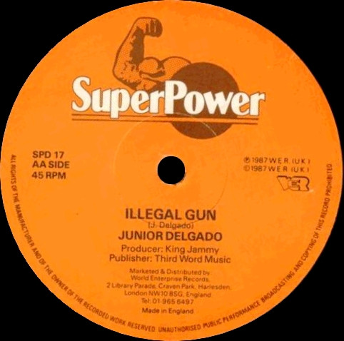 Shabba Ranks / Junior Delgado - Needle Eye Pum Pum / Illegal Gun | Super Power (SPD 17) - 2 Shabba Ranks / Junior Delgado - Needle Eye Pum Pum / Illegal Gun | Super Power (SPD 17) - 2