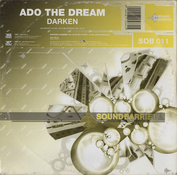 Ado The Dream - Darken | Sound Barrier (SOB 011)