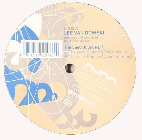 Lee Van Dowski - The Last Bounce EP | Num Records (NUM010)