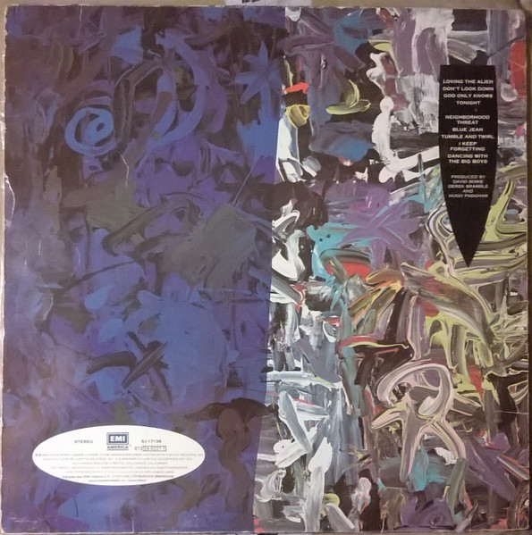 David Bowie - Tonight | EMI America (072-2402271) - 2