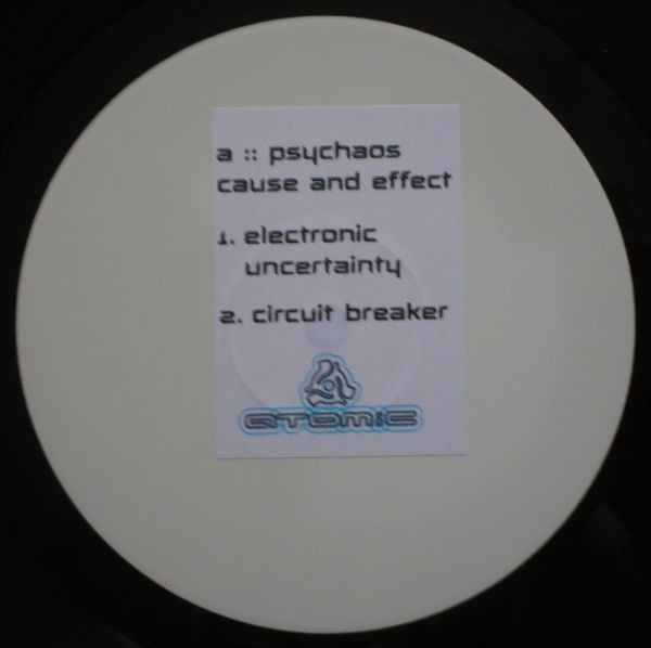 Psychaos - Cause And Effect | Atomic Records (ATOM 004 LP)