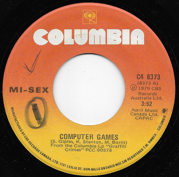 Mi-Sex - Computer Games | Columbia (C4 8373)