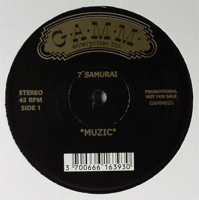 7 Samurai - Muzic | G.A.M.M. (GAMM025)