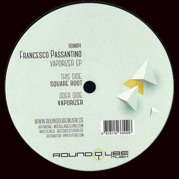 Francesco Passantino - Vaporizer EP | RoundQubeMusik (RQM014)