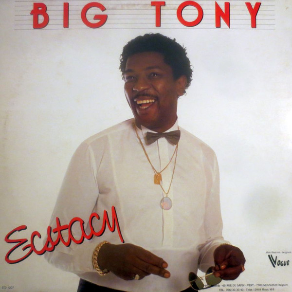 Big Tony - Ecstacy | S.T.D. Records (STD 1207) - 2