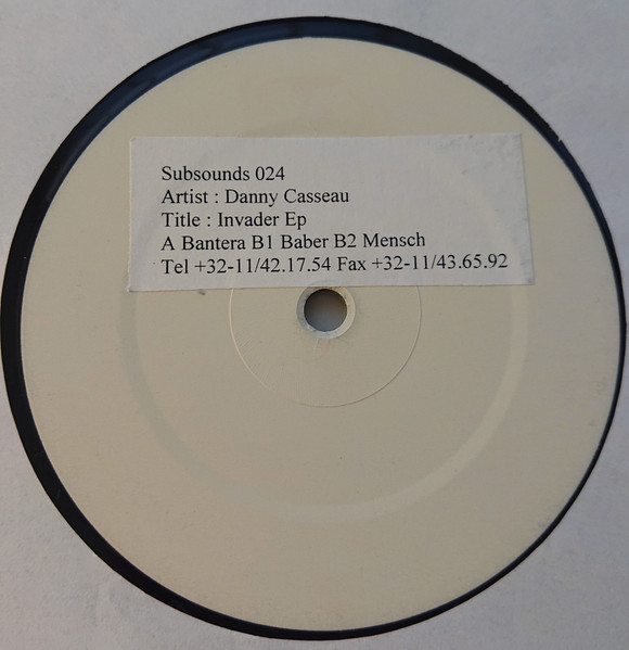 Danny Casseau - Invader Ep | Subsounds (Subsounds 024)
