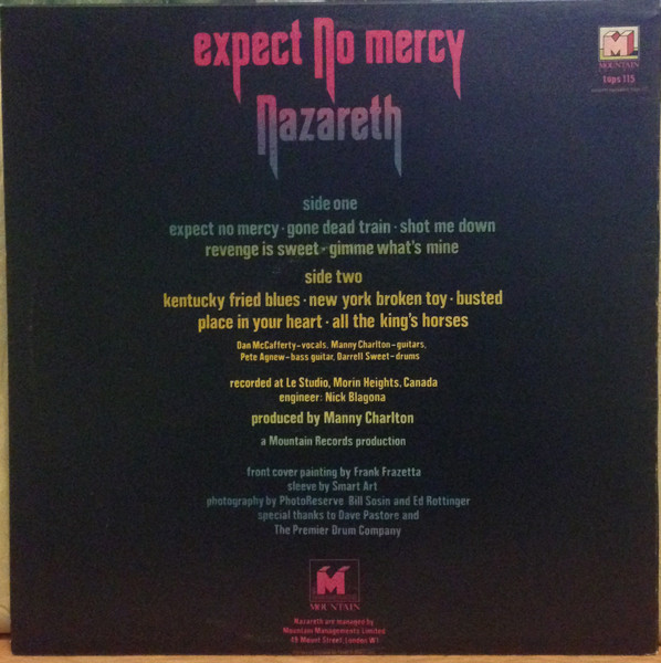 Nazareth - Expect No Mercy | Mountain (TOPS 115) - 2 Nazareth - Expect No Mercy | Mountain (TOPS 115) - 2
