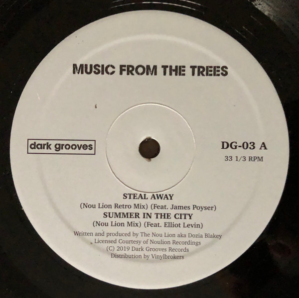 Music From The Trees - Steal Away | Dark Grooves Records (DG-03) - main Music From The Trees - Steal Away | Dark Grooves Records (DG-03) - main