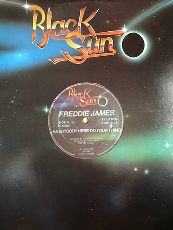 Freddie James - Everybody Here Do Your Thing / Music Takes Me Higher | Black Sun (W-12095)