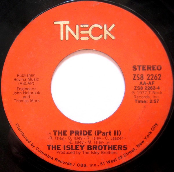 The Isley Brothers - The Pride | T-Neck (ZS8 2262) - 2