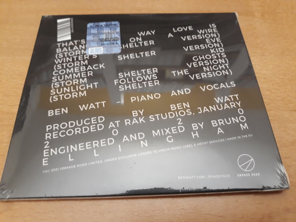 Ben Watt - Storm Shelter | Unmade Road (ROAD016CD) Ben Watt - Storm Shelter | Unmade Road (ROAD016CD)