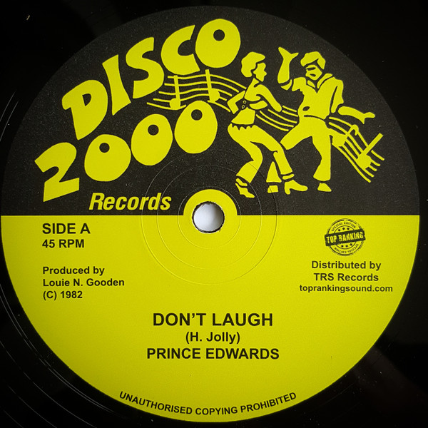 Prince Edwards - Don't Laugh | Disco 2000 Records (TRS-LG-2)