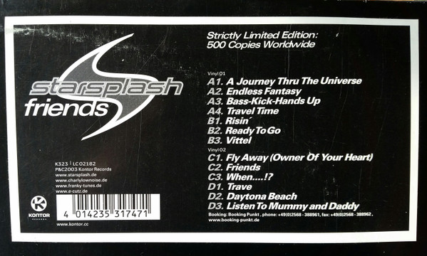 Starsplash - Friends | Kontor Records (K323) - 3