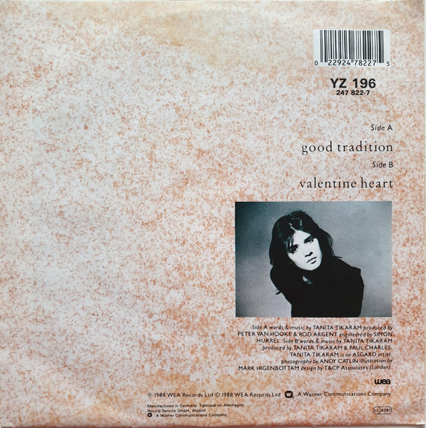 Tanita Tikaram - Good Tradition | WEA (247 822-7) - 2