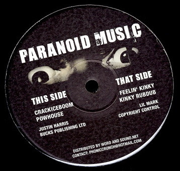 Justin Harris / Lil' Mark - Crackiceboom | Paranoid Music (PARANOID 001) - 4