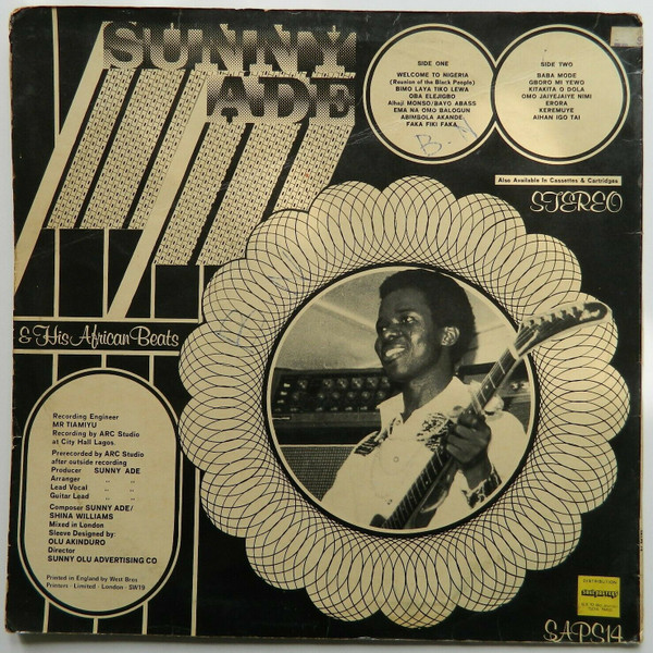 King Sunny Ade & His African Beats - Vol.5 - Festac ’77 (Live Play At City Hall Lagos) | Sunny Alade (SALPS 14) - 2 King Sunny Ade & His African Beats - Vol.5 - Festac ’77 (Live Play At City Hall Lagos) | Sunny Alade (SALPS 14) - 2