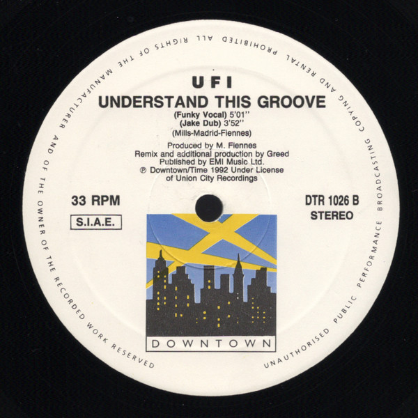 UFI - Understand This Groove | Downtown (DTR 1026) - 2