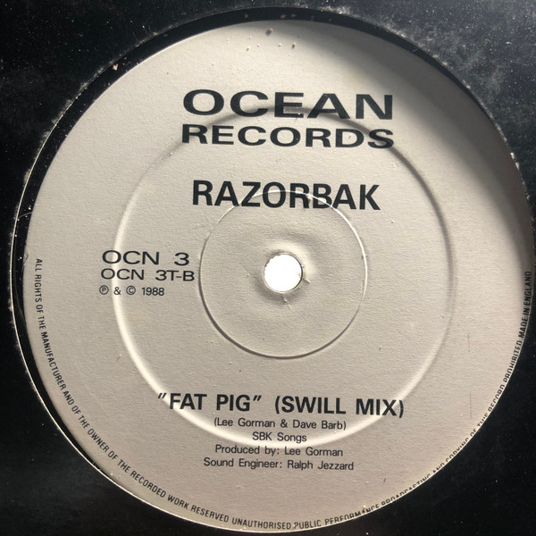 Razorbak - Fat Pig | Ocean Records (OCN 3)
