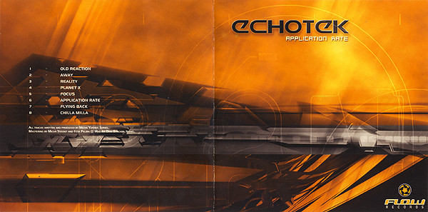 Echotek - Application Rate | Flow Records (FLR 0308 CD) - 2