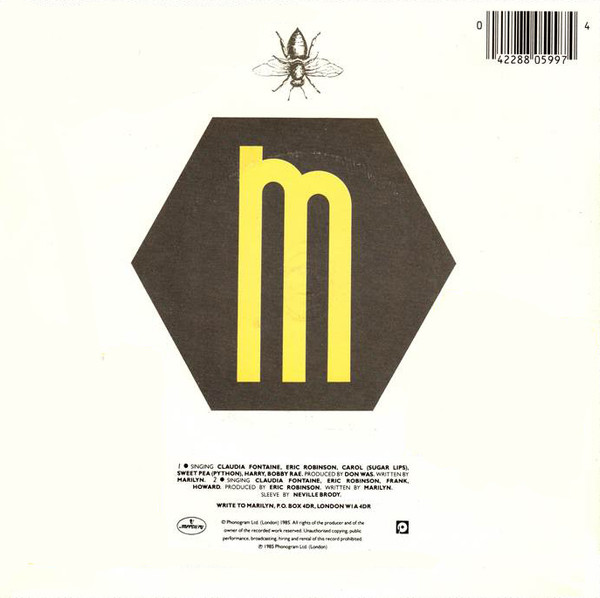 Marilyn - Baby U Left Me (In The Cold) | Mercury (MAZ 412)