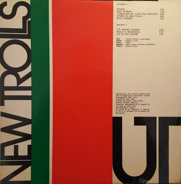 New Trolls - UT | Cetra (LPX 20) - 3 New Trolls - UT | Cetra (LPX 20) - 3