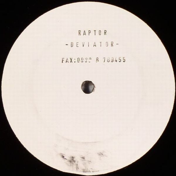 Raptor - Deviator | UFO Recordings (UR009) - main