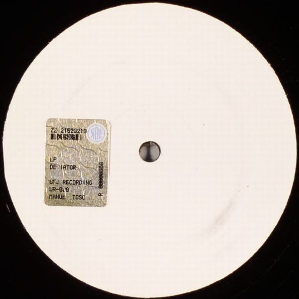 Raptor - Deviator | UFO Recordings (UR009) - 2