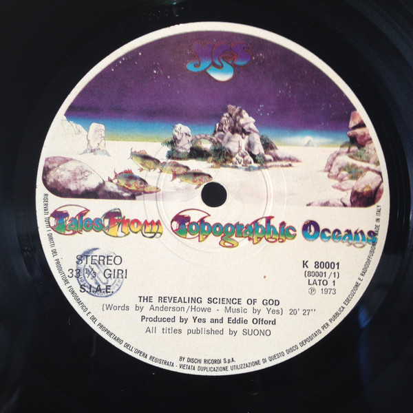 Yes - Tales From Topographic Oceans | Atlantic (K 80001) - 3