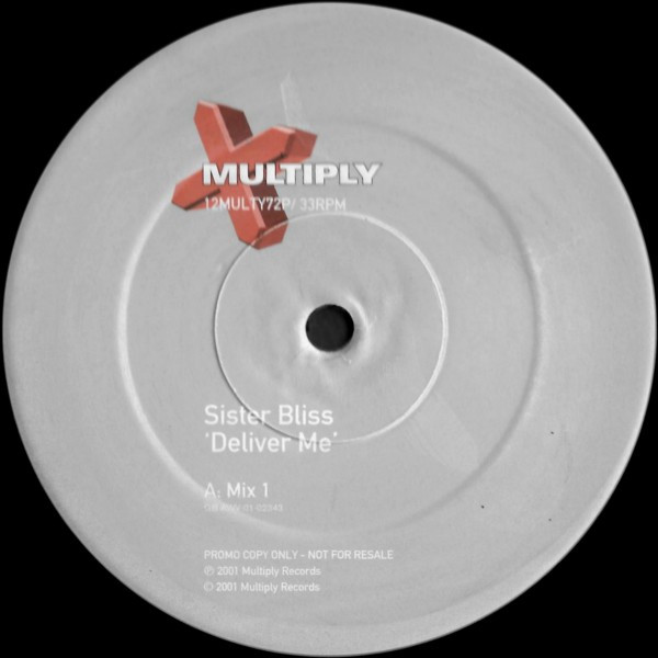 Sister Bliss - Deliver Me | Multiply Records (12MULTY72P) - main