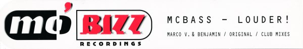 MC Bass - Louder! | Mo'Bizz Recordings (MBZZ 021-12) - 4