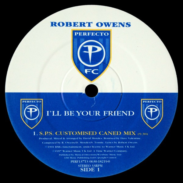 Robert Owens - I'll Be Your Friend - Part 2 | Perfecto (PERF137T3) - 3