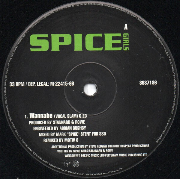 Spice Girls - Wannabe | Virgin (8937186)