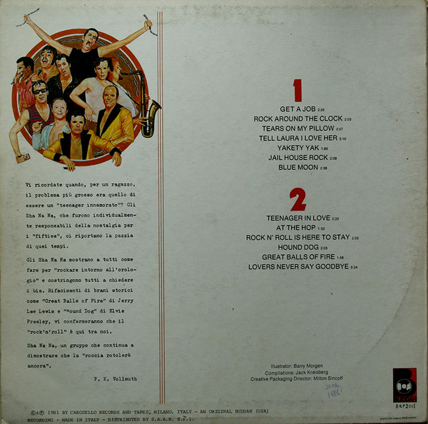 Sha Na Na - The Best Of Sha Na Na | Buddah Records (BRP 2017) - 2 Sha Na Na - The Best Of Sha Na Na | Buddah Records (BRP 2017) - 2