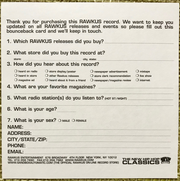 Pharoahe Monch - Internal Affairs | Rawkus (RWK 1170) - 10