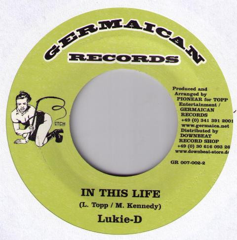 Mr. Vegas / Lukie D - Blaze The Chalice / In This Life | Germaican Records (GR 07-002-2) - main