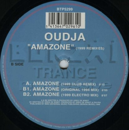 Oudja - Amazone (1999 Remixes) | Bonzai Trance Progressive (BTP5299) - 3