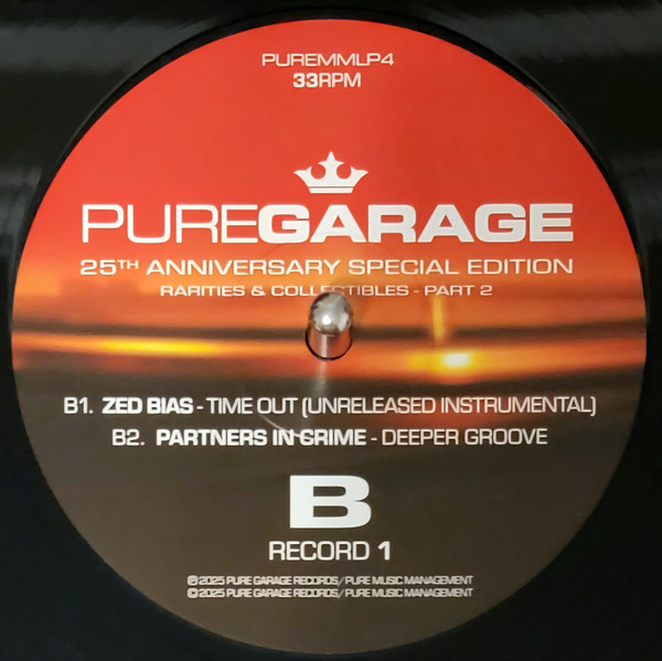 Various - Pure Garage (25th Anniversary Special Edition) (Part 2) | Pure Garage (PUREMM LP4) - 4