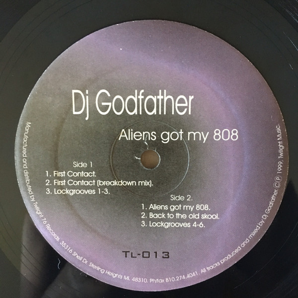 DJ Godfather - Aliens Got My 808 | Twilight 76 Records (TL-013)
