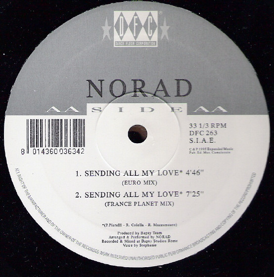 Norad - Sending All My Love | DFC (DFC 263) - 4