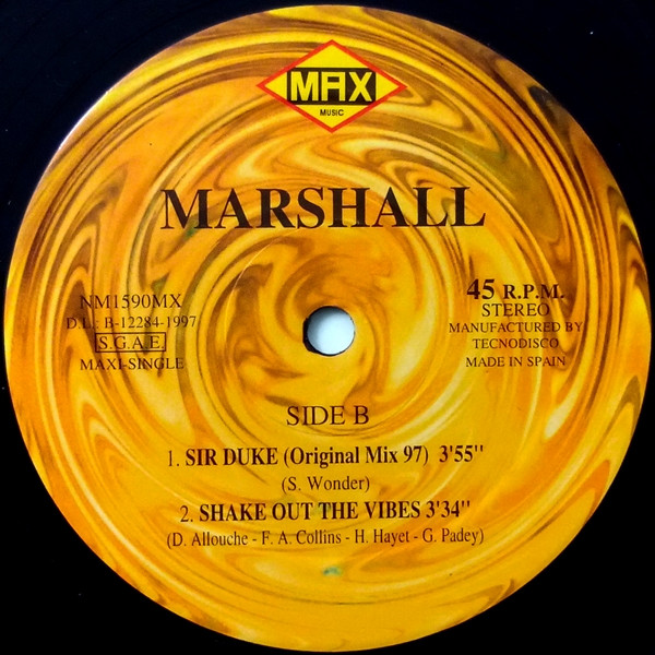 Marshall - Sir Duke | Max Music (NM1590MX) - 4