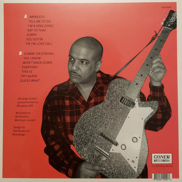 Bloodshot Bill - Psyche​-O​-​Billy [Vinyl] | Goner Records (193GONE) - 2