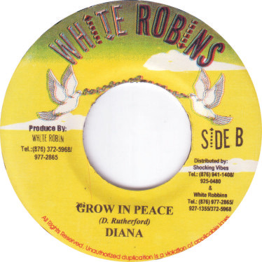 Frisco Kid / Diana Rutherford - Boom Boom / Grow In Peace | White Robins (none) - 2