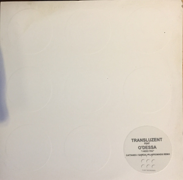 Transluzent Feat O'Dessa - I Need You | Ark Records (ML01505)