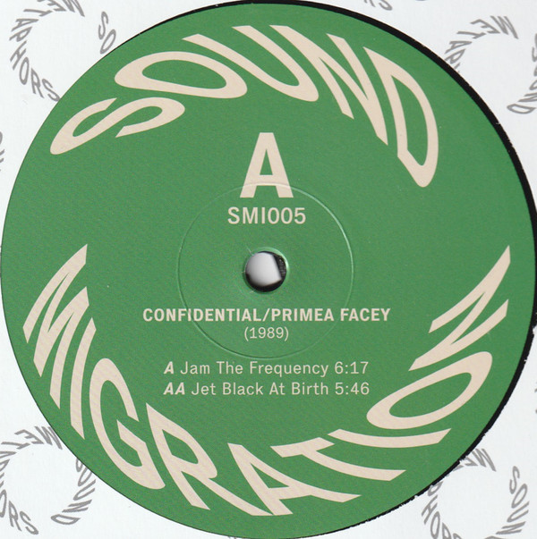 Confidential / Primea Facey - Jam The Frequency / Jet Black At Birth | Sound Migration (SMI005) - 2 Confidential / Primea Facey - Jam The Frequency / Jet Black At Birth | Sound Migration (SMI005) - 2