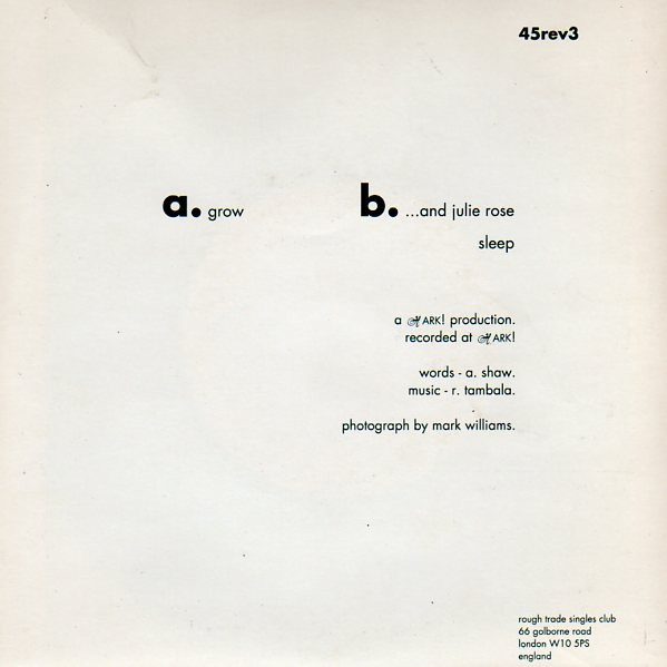 Inrain - Grow | Rough Trade (45rev3) - 3