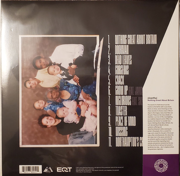 slowthai - Nothing Great About Britain | Method Records (MTHDVE001) - 2